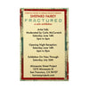 SHEPARD FAIREY 'Fractured' (2025) Original Framed Show Card - Signari Gallery 