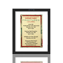 Load image into Gallery viewer, SHEPARD FAIREY &#39;Fractured&#39; (2025) Original Framed Show Card - Signari Gallery 
