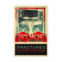 Load image into Gallery viewer, SHEPARD FAIREY &#39;Fractured&#39; (2025) Original Framed Show Card - Signari Gallery 