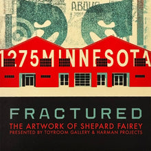 Load image into Gallery viewer, SHEPARD FAIREY &#39;Fractured&#39; (2025) Original Framed Show Card - Signari Gallery 