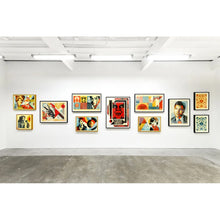 Load image into Gallery viewer, SHEPARD FAIREY &#39;Fractured&#39; (2025) Original Framed Show Card - Signari Gallery 