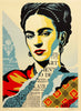 SHEPARD FAIREY 'The Woman Who Defeated Pain (Frida Kahlo)' (2023) Tribute Screen Print (#207) - Signari Gallery 