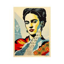 Load image into Gallery viewer, SHEPARD FAIREY 'The Woman Who Defeated Pain (Frida Kahlo)' (2023) Tribute Screen Print (#207) - Signari Gallery 