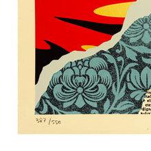 Load image into Gallery viewer, SHEPARD FAIREY 'The Woman Who Defeated Pain (Frida Kahlo)' (2023) Tribute Screen Print (#387) - Signari Gallery 