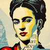 SHEPARD FAIREY 'The Woman Who Defeated Pain (Frida Kahlo)' (2023) Tribute Screen Print (#387) - Signari Gallery 