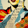 SHEPARD FAIREY 'The Woman Who Defeated Pain (Frida Kahlo)' (2023) Tribute Screen Print (#387) - Signari Gallery 