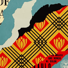 Load image into Gallery viewer, SHEPARD FAIREY 'The Woman Who Defeated Pain (Frida Kahlo)' (2023) Tribute Screen Print (#387) - Signari Gallery 