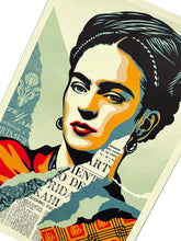 Load image into Gallery viewer, SHEPARD FAIREY &#39;Frida Kahlo: The Woman Who Defeated Pain&#39; (2024) Offset Lithograph