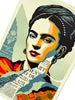 SHEPARD FAIREY 'Frida Kahlo: The Woman Who Defeated Pain' (2024) Offset Lithograph