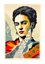 Load image into Gallery viewer, SHEPARD FAIREY &#39;Frida Kahlo: The Woman Who Defeated Pain&#39; (2024) Offset Lithograph