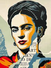 Load image into Gallery viewer, SHEPARD FAIREY &#39;Frida Kahlo: The Woman Who Defeated Pain&#39; (2024) Offset Lithograph