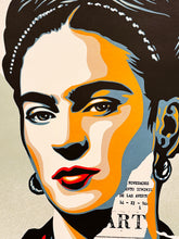 Load image into Gallery viewer, SHEPARD FAIREY &#39;Frida Kahlo: The Woman Who Defeated Pain&#39; (2024) Offset Lithograph