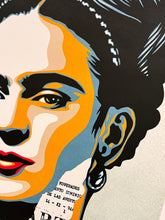 Load image into Gallery viewer, SHEPARD FAIREY &#39;Frida Kahlo: The Woman Who Defeated Pain&#39; (2024) Offset Lithograph