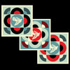 SHEPARD FAIREY 'Geometric Dove' Offset Lithograph Set - Signari Gallery 