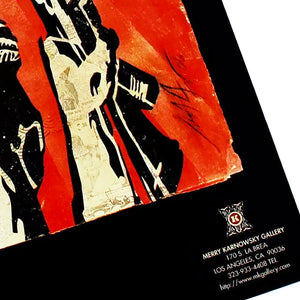 SHEPARD FAIREY 'Guns and Roses' (2006) Rare Early Gallery Show Poster - Signari Gallery 