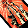 SHEPARD FAIREY 'Guns and Roses' (2006) Rare Early Gallery Show Poster - Signari Gallery 