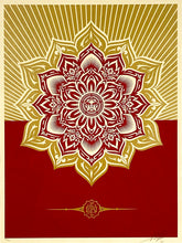 Load image into Gallery viewer, SHEPARD FAIREY &#39;Holiday Mandala Gift&#39; (2013) Rare Screen Print