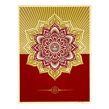 Load image into Gallery viewer, SHEPARD FAIREY &#39;Holiday Mandala Gift&#39; (2013) Rare Screen Print