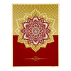 SHEPARD FAIREY 'Holiday Mandala Gift' (2013) Rare Screen Print