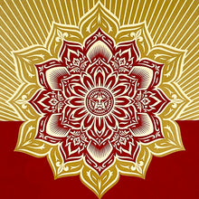 Load image into Gallery viewer, SHEPARD FAIREY &#39;Holiday Mandala Gift&#39; (2013) Rare Screen Print