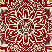 Load image into Gallery viewer, SHEPARD FAIREY &#39;Holiday Mandala Gift&#39; (2013) Rare Screen Print