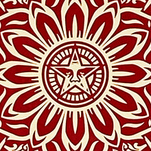 Load image into Gallery viewer, SHEPARD FAIREY &#39;Holiday Mandala Gift&#39; (2013) Rare Screen Print