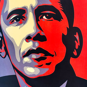 SHEPARD FAIREY 'Hope' (2010) Reproduction Offset Lithograph - Signari Gallery 