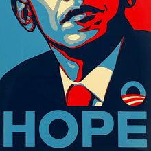 Load image into Gallery viewer, SHEPARD FAIREY &#39;Hope&#39; (2008) Rare Original Framed Campaign Sticker