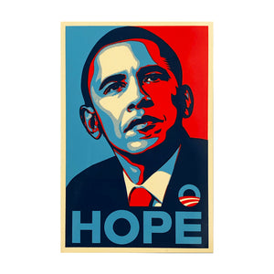 SHEPARD FAIREY 'Hope: Obama' (2008) Rare Original Promotional Sticker