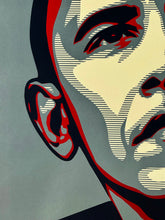 Load image into Gallery viewer, SHEPARD FAIREY x BARACK OBAMA &#39;Hope&#39; (2008) Custom Framed Original Litho w/ Original Signatures