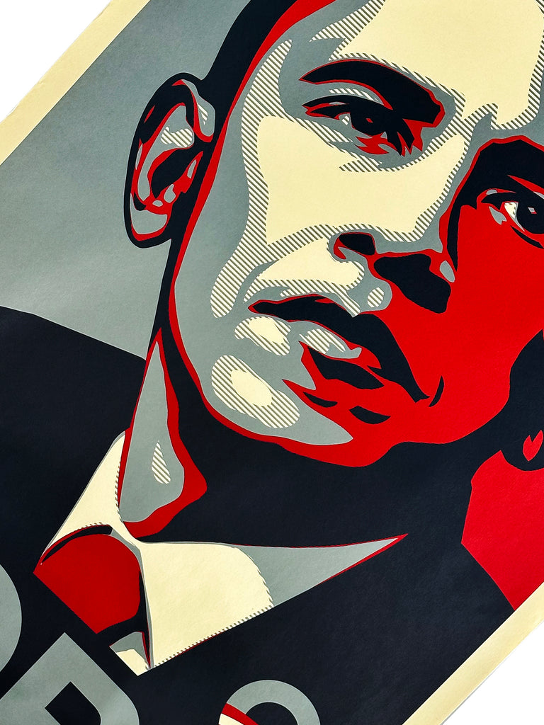 Hope by shepard fairey : symbole d'art politique