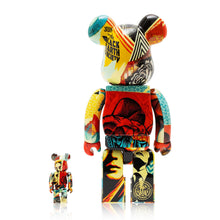 Load image into Gallery viewer, SHEPARD FAIREY x Be@rbrick &#39;Ideal Power&#39; (2022) Designer Art Figure Set