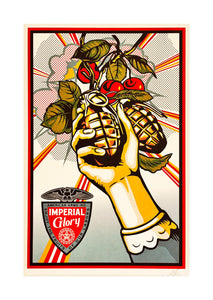 SHEPARD FAIREY 'Imperial Glory' (2014) RARE Offset Lithograph