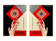 Load image into Gallery viewer, SHEPARD FAIREY &#39;Interpolation Diptych&#39; (2014) Matching No. Screen Print Set - Signari Gallery 