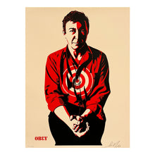 Load image into Gallery viewer, SHEPARD FAIREY &#39;Jasper Johns&#39; (2009) Rare Screen Print (cream-#193)