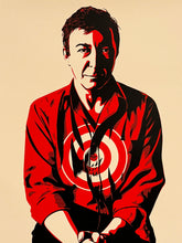 Load image into Gallery viewer, SHEPARD FAIREY &#39;Jasper Johns&#39; (2009) Rare Screen Print (cream)