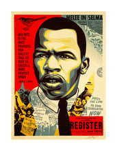 Load image into Gallery viewer, SHEPARD FAIREY &#39;John Lewis: Good Trouble&#39; (2020) Rare Screen Print