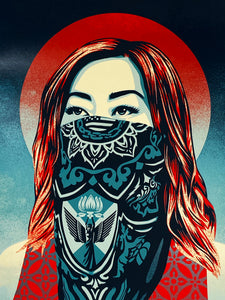 SHEPARD FAIREY 'Just Future/Angels Rising' (2021) Screen Print Set