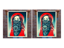 Load image into Gallery viewer, SHEPARD FAIREY &#39;Just Future/Angels Rising&#39; (2021) Screen Print Set