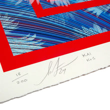 Load image into Gallery viewer, SHEPARD FAIREY x KAI + SUNNY &#39;Wild Obey&#39; (2024) Custom Framed Screen Print