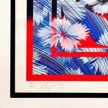 Load image into Gallery viewer, SHEPARD FAIREY x KAI + SUNNY &#39;Wild Obey&#39; (2024) Custom Framed Screen Print