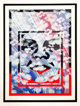 Load image into Gallery viewer, SHEPARD FAIREY x KAI + SUNNY &#39;Wild Obey&#39; (2024) Custom Framed Screen Print