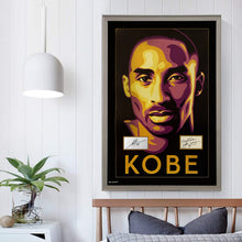 Load image into Gallery viewer, SHEPARD FAIREY &#39;KOBE&#39; (2008) Custom Framed Lithograph w/Fairey + Kobe Original Sigs. - Signari Gallery 