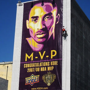 SHEPARD FAIREY 'KOBE' (2008) Custom Framed Lithograph w/Fairey + Kobe Original Sigs. - Signari Gallery 