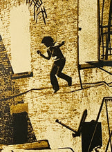 Load image into Gallery viewer, SHEPARD FAIREY x MARTHA COOPER &#39;Leap of Faith&#39; Screen Print - Signari Gallery 