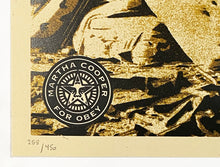 Load image into Gallery viewer, SHEPARD FAIREY x MARTHA COOPER &#39;Leap of Faith&#39; Screen Print - Signari Gallery 