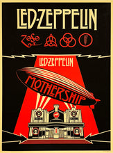 Load image into Gallery viewer, SHEPARD FAIREY &#39;Led Zeppelin: Mothership&#39; (2011) Screen Print