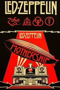 SHEPARD FAIREY 'Led Zeppelin: Mothership' (2011) Screen Print