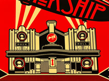 Load image into Gallery viewer, SHEPARD FAIREY &#39;Led Zeppelin: Mothership&#39; (2011) Screen Print