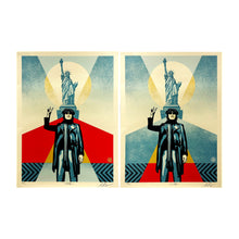 Load image into Gallery viewer, SHEPARD FAIREY &#39;Lennon: Peace &amp; Liberty&#39; (2023) Screen Prints Series - Signari Gallery 